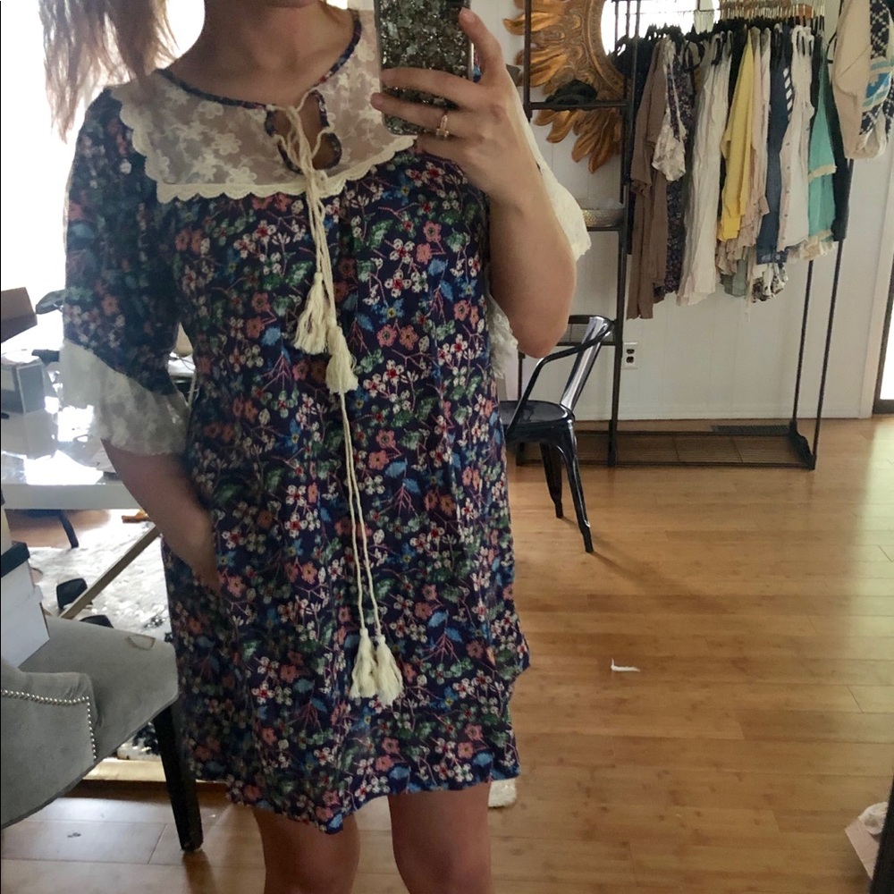 Hayden Floral Boho Swing Dress